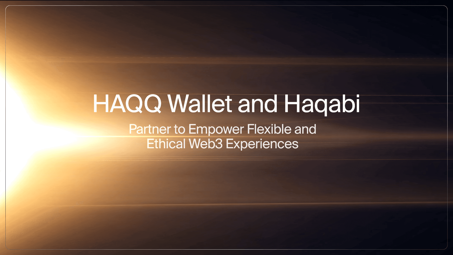 HAQQ Wallet and Haqabi Partner to Empower Flexible and Ethical Web3 Experiences