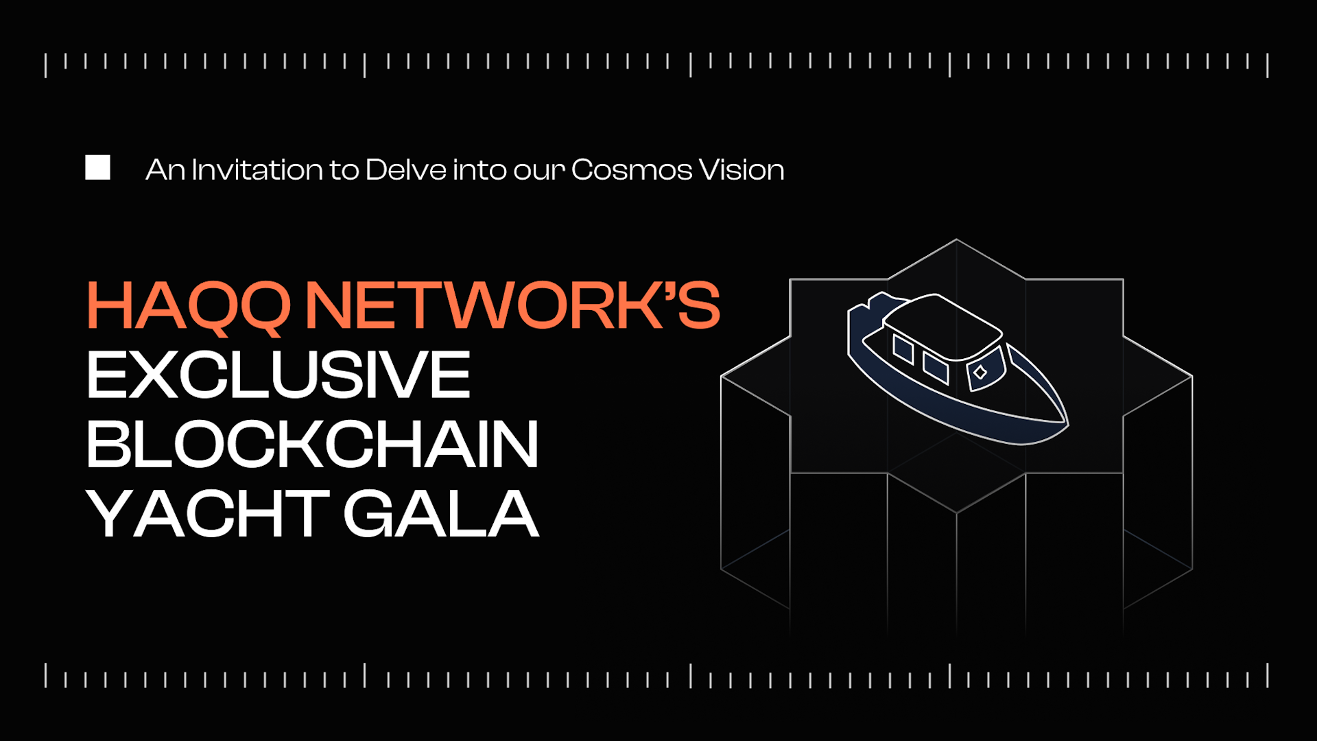 HAQQ Network’s Token 2049 Side Event: An Exclusive Blockchain Yacht Gala to Explore our Cosmos Vision
