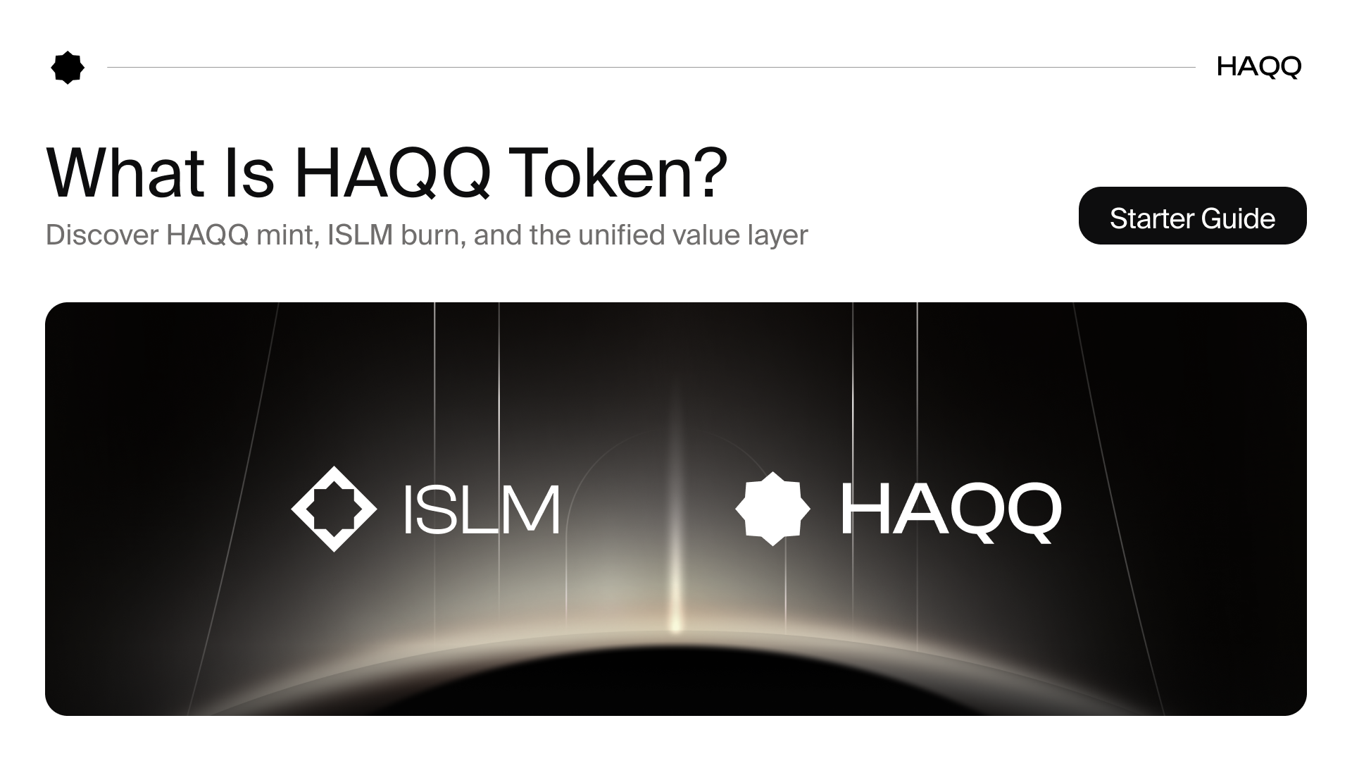 What Is HAQQ Token? A Simple Guide to Burn & Mint, ISLM, and the ...